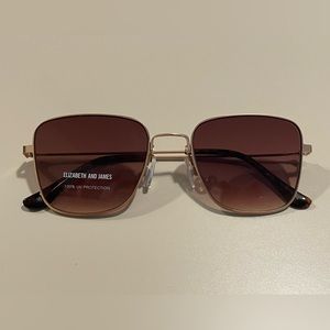 Elizabeth and James Sunglasses with Brown Gradient Lenses and Gold Frame